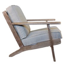 Shan Oak Wood Armchair